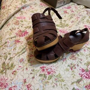 Timberland Brown Leather Sandals